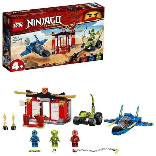 LEGO Krachtmeting met de Donner jet 71703 Ninjago LEGO NINJAGO @ 2TTOYS | Official LEGO shop😊🥰 LEGO €. 26.98