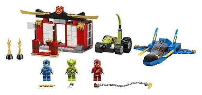 LEGO Krachtmeting met de Donner jet 71703 Ninjago LEGO NINJAGO @ 2TTOYS | Official LEGO shop😊🥰 LEGO €. 26.98