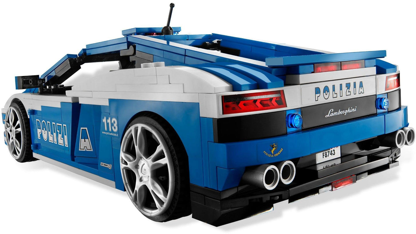 LEGO Lamborghini Polizia 8214 Racers LEGO Racers @ 2TTOYS | Official LEGO shop😊🥰 LEGO €. 49.99