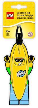 LEGO LEGO Banana Guy Luggage Tag 5005580 Gear LEGO Gear @ 2TTOYS LEGO €. 5.49