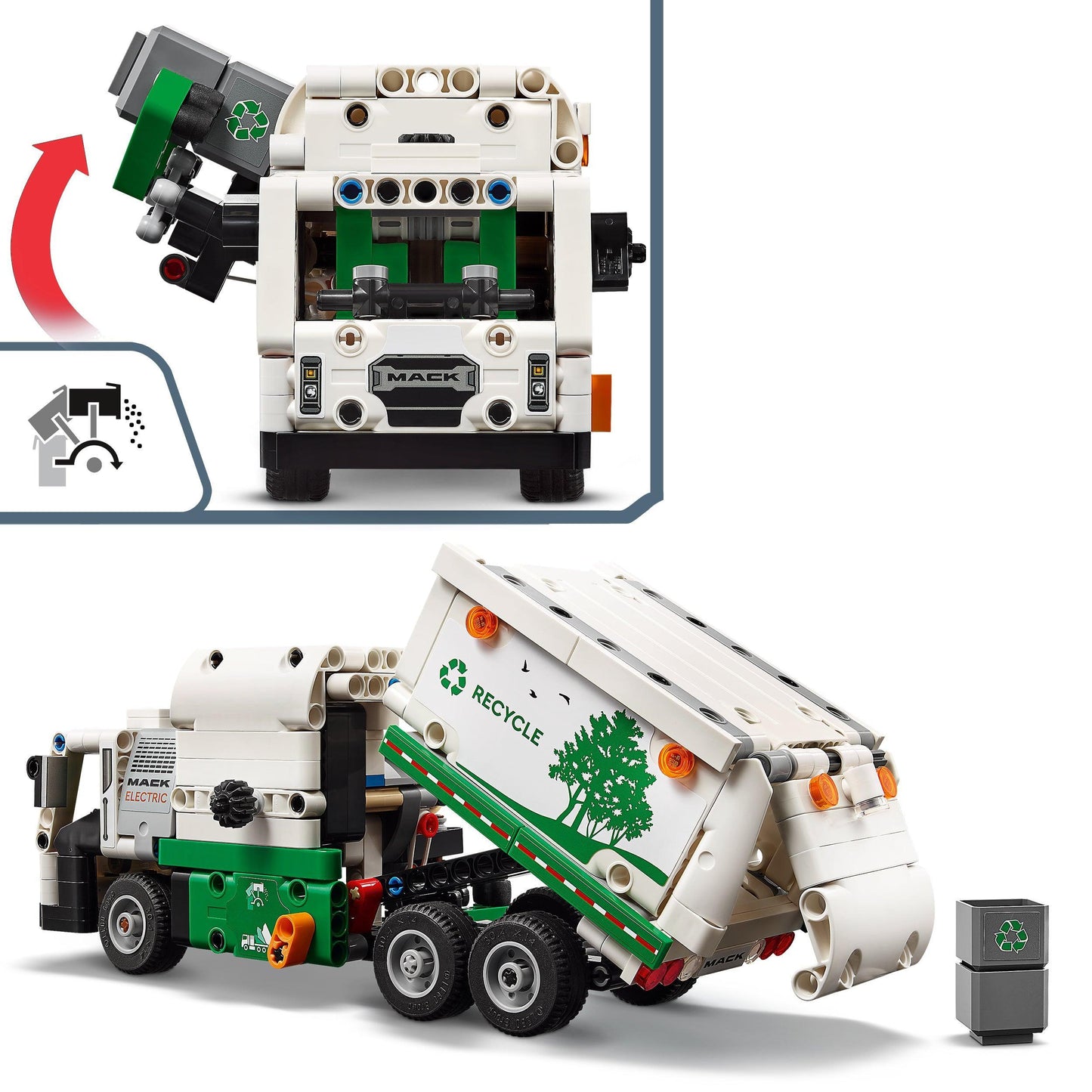 LEGO MACK LR Electrische vuilniswagen 42167 Technic LEGO TECHNIC @ 2TTOYS LEGO €. 29.49