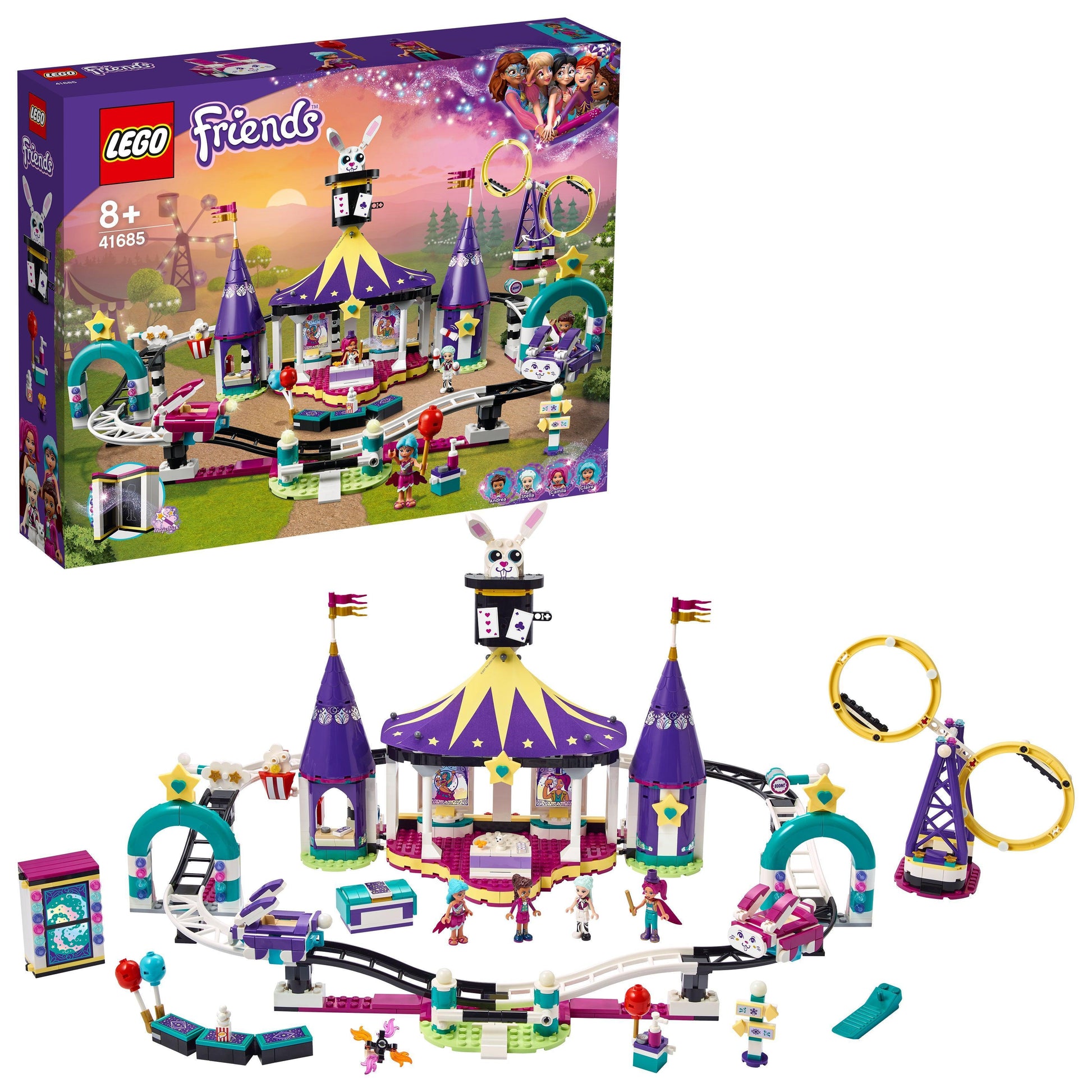 LEGO Magical Funfair Roller Coaster 41685 Friends LEGO FRIENDS @ 2TTOYS LEGO €. 89.99