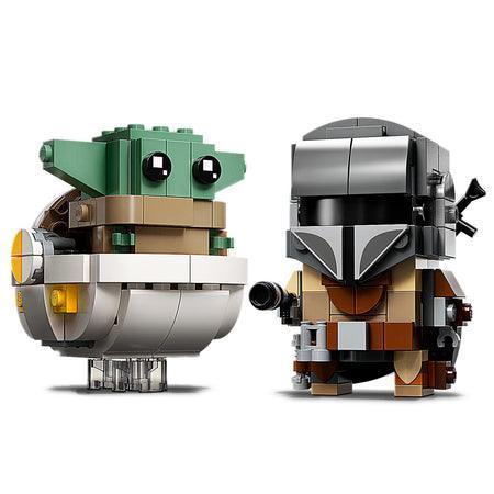 LEGO Mandalorian en het kind Yoda 75317 Brickheadz LEGO STARWARS @ 2TTOYS | Official LEGO shop😊🥰 LEGO €. 24.99