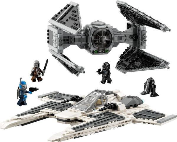 LEGO Mandalorian Fang Fighter versus TIE Interceptor 75348 StarWars LEGO STARWARS @ 2TTOYS LEGO €. 84.98