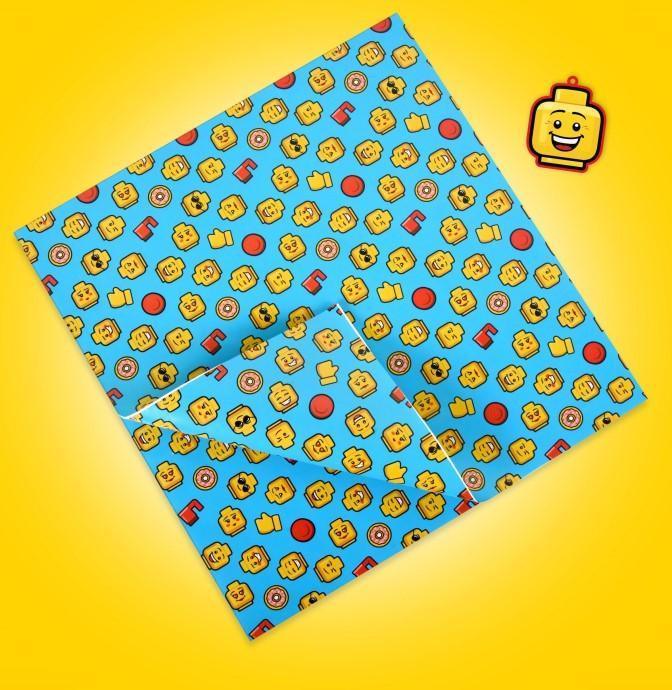 LEGO Minifigure Head Wrapping Paper 5007724 Gear LEGO Gear @ 2TTOYS | Official LEGO shop😊🥰 LEGO €. 6.99