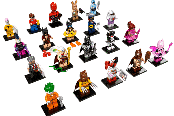 LEGO Minifigures - The LEGO Batman Movie Series - Complete 71017 Minifiguren (20 stuks) LEGO MINIFIGUREN @ 2TTOYS | Official LEGO shop😊🥰 LEGO €. 84.99