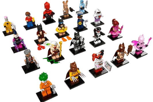 LEGO Minifigures - The LEGO Batman Movie Series - Complete 71017 Minifiguren (20 stuks) LEGO MINIFIGUREN @ 2TTOYS | Official LEGO shop😊🥰 LEGO €. 84.99