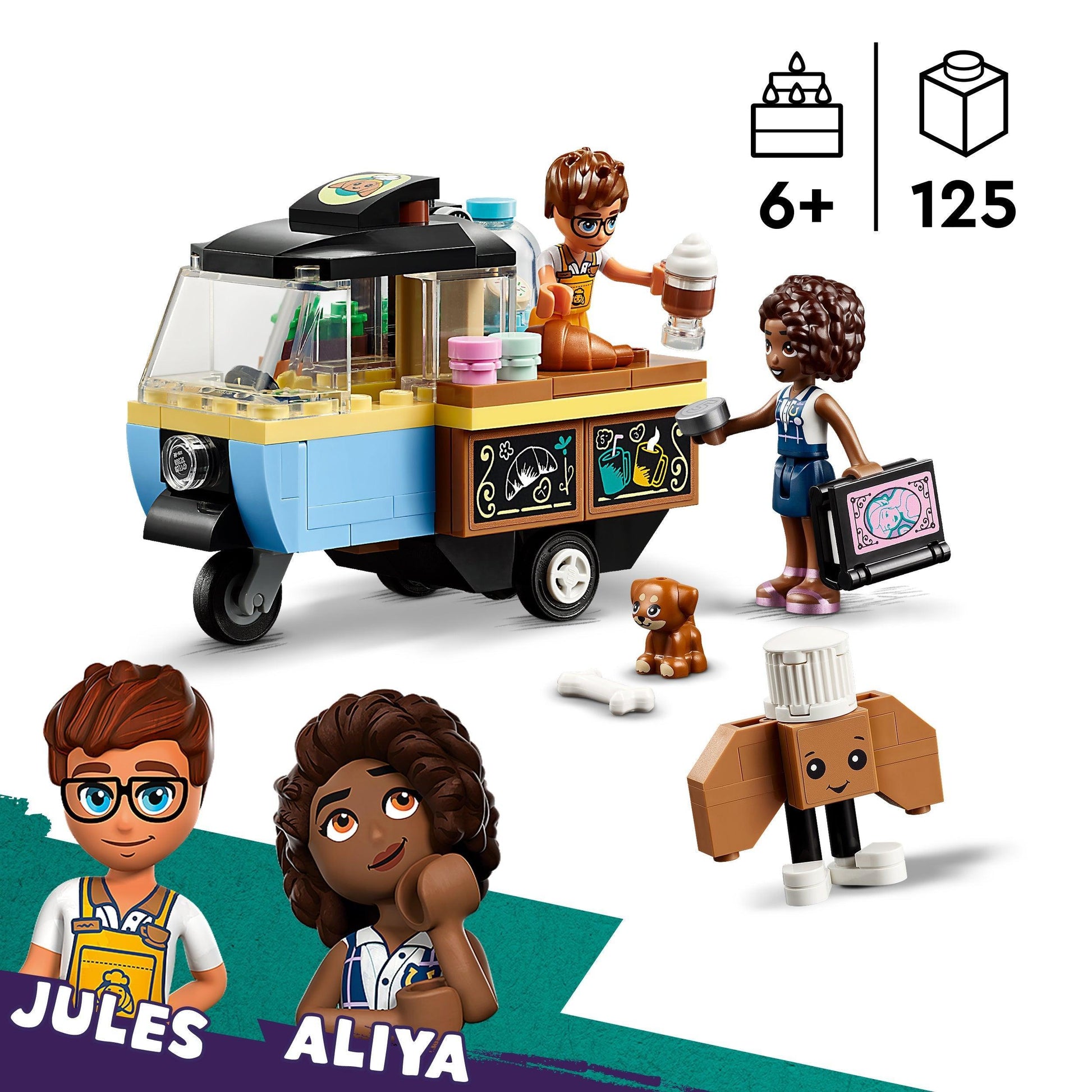 LEGO Mobile Bakery Food Cart 42606 Friends LEGO FRIENDS @ 2TTOYS | Official LEGO shop😊🥰 LEGO €. 9.99