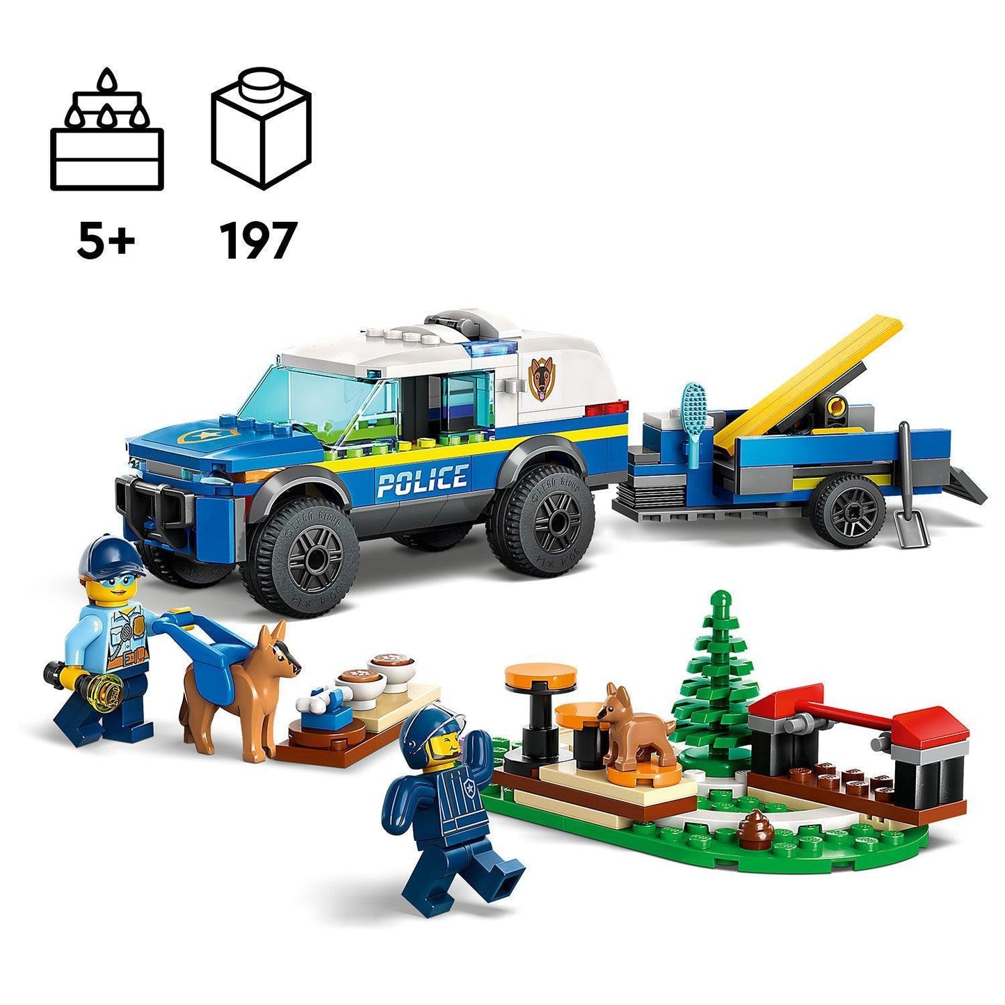 LEGO Mobile Police Dog Training 60369 City LEGO CITY @ 2TTOYS LEGO €. 19.99