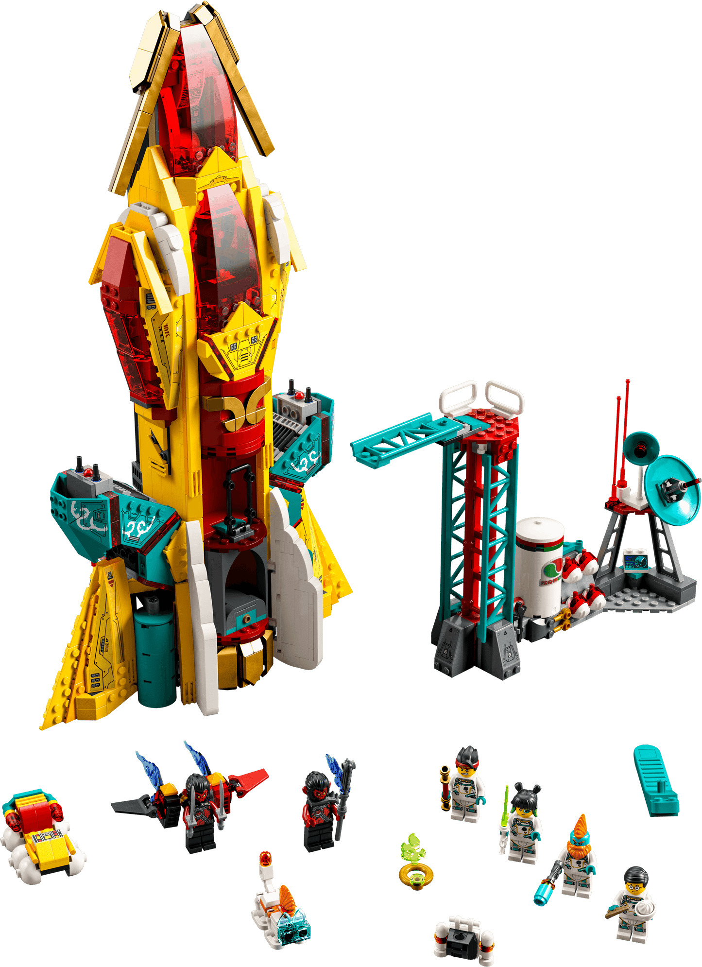 LEGO Monkie Kid's Galactic Explorer 80035 Monkie Kid - Season 3 LEGO MONKIE KID @ 2TTOYS LEGO €. 129.99