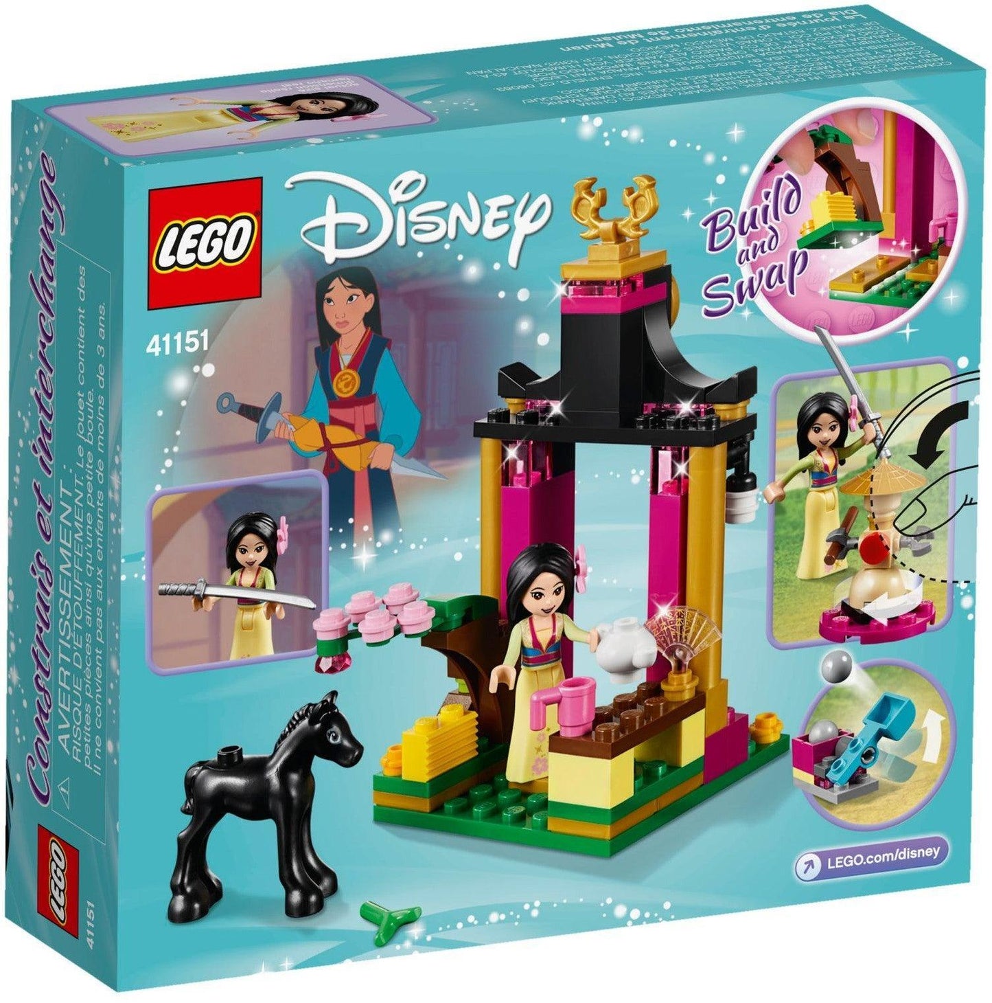 LEGO Mulan's trainingsdag 41151 Disney LEGO DISNEY @ 2TTOYS | Official LEGO shop😊🥰 LEGO €. 12.49