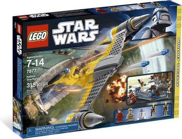 LEGO Naboo Starfighter 7877 StarWars LEGO STARWARS @ 2TTOYS LEGO €. 124.99