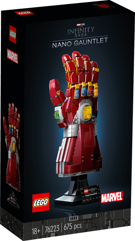 LEGO Nano Gauntlet 76223 Superheroes LEGO SUPERHEROES @ 2TTOYS | Official LEGO shop😊🥰 LEGO €. 89.99