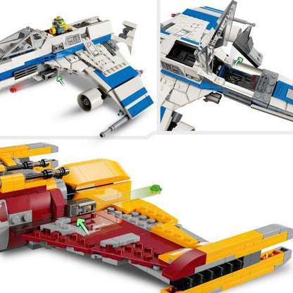 LEGO New Republic E-wing™ versus Shin Hati's Starfighter™ 75364 StarWars LEGO STARWARS @ 2TTOYS LEGO €. 88.98