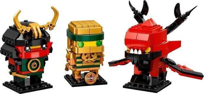 LEGO Ninjago Brickheadz figures 40490 Brickheadz LEGO NINJAGO @ 2TTOYS | Official LEGO shop😊🥰 LEGO €. 21.99