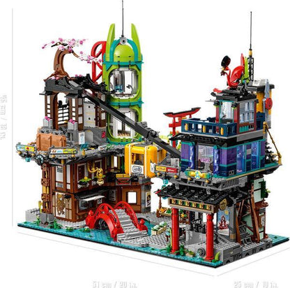 LEGO NINJAGO® stadsmarkten 71799 Ninjago LEGO NINJAGO @ 2TTOYS | Official LEGO shop😊🥰 LEGO €. 374.99