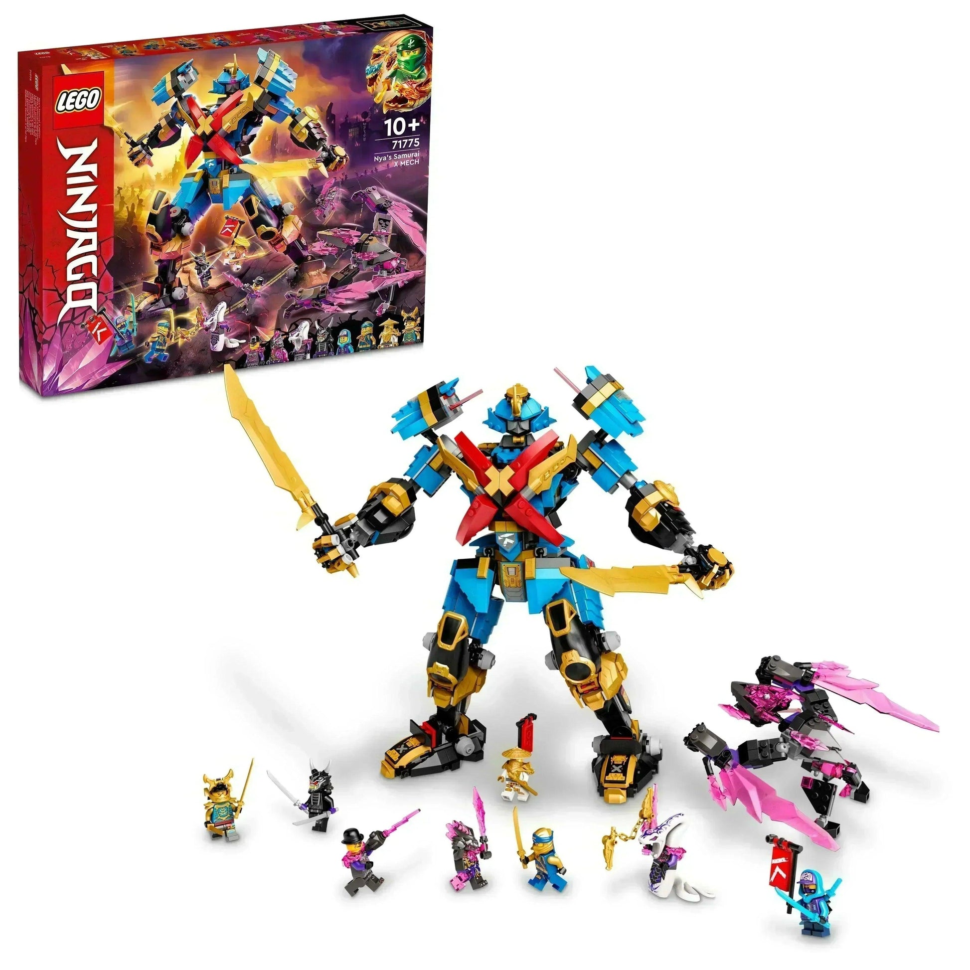 LEGO Nya's Samurai Mech 71775 Ninjago LEGO NINJAGO @ 2TTOYS | Official LEGO shop😊🥰 LEGO €. 99.99