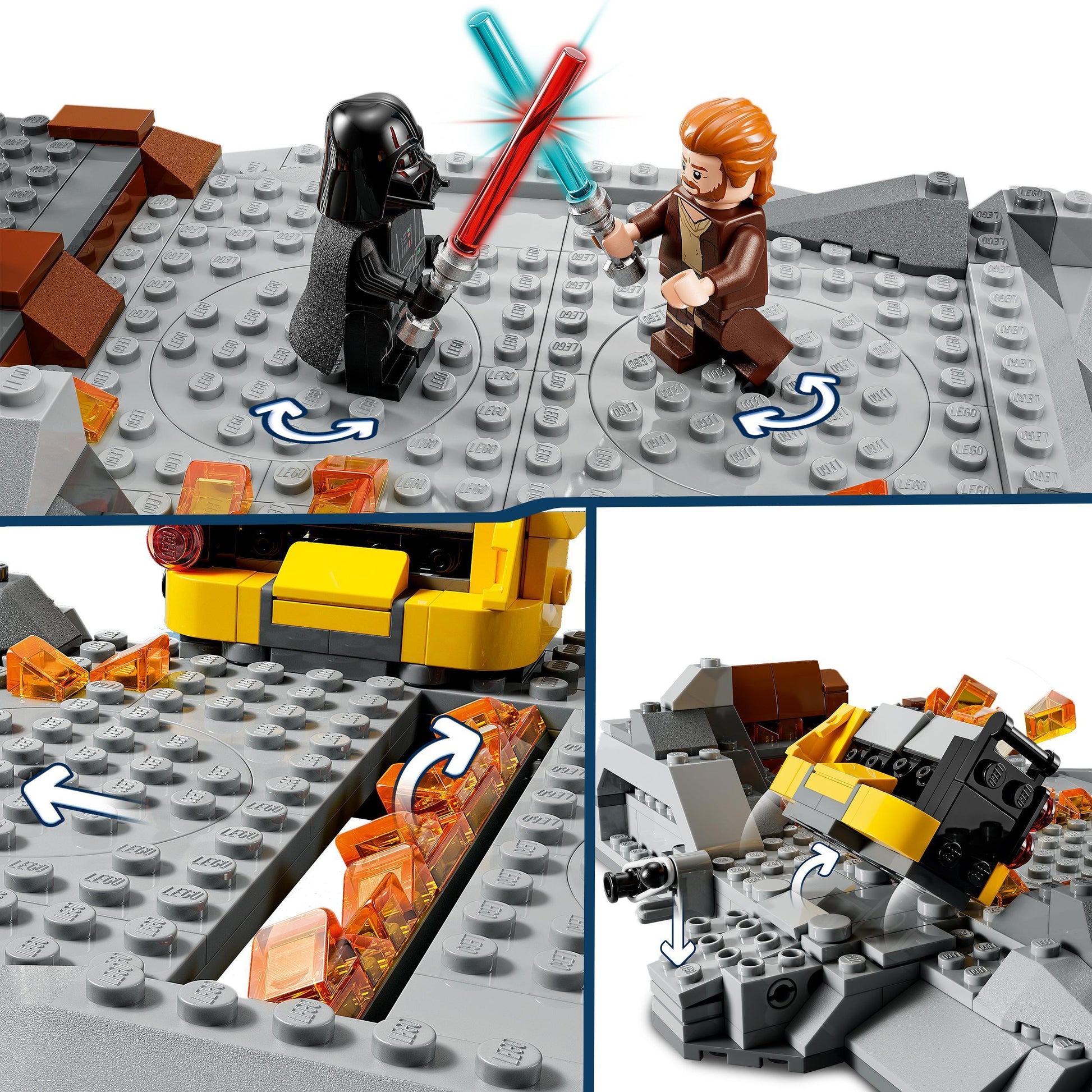 LEGO Obi-Wan Kenobi versus Darth Vader 75334 StarWars LEGO STARWARS @ 2TTOYS LEGO €. 42.48