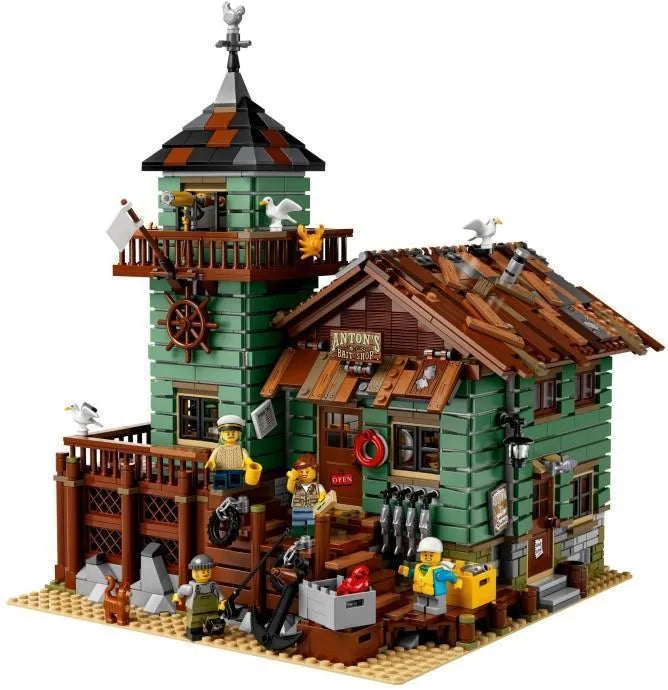 LEGO Old Fishing Store 21310 Ideas (USED) LEGO IDEAS @ 2TTOYS | Official LEGO shop😊🥰 LEGO €. 374.99