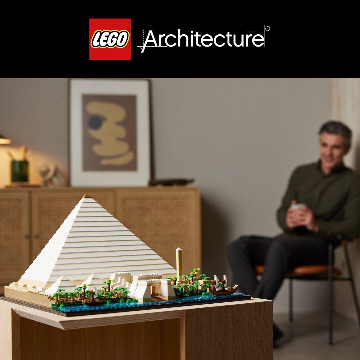 LEGO Piramide van Gizeh 21058 Architecture (USED) LEGO ARCHITECTURE @ 2TTOYS | Official LEGO shop😊🥰 LEGO €. 84.99