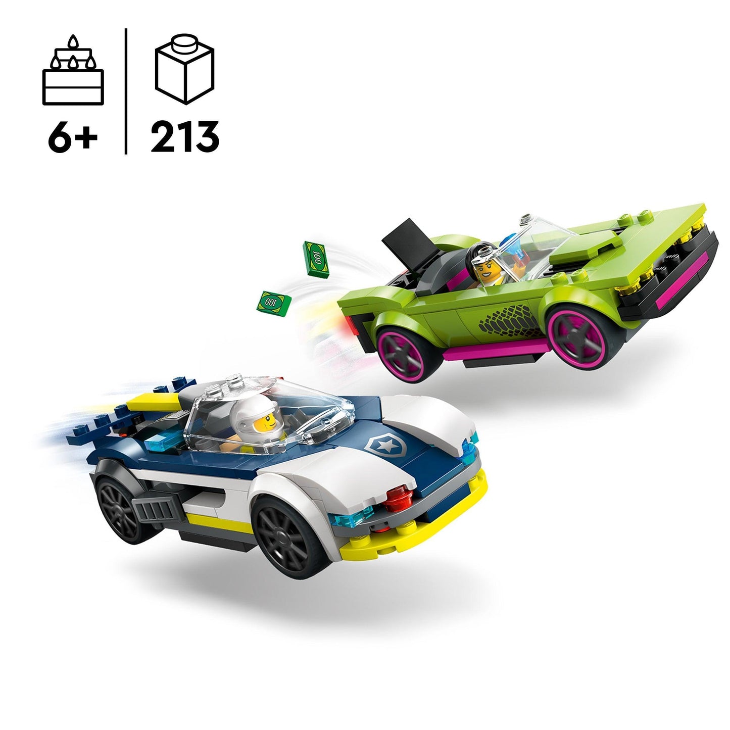 LEGO Police Car and Muscle Car Chase 60415 City LEGO FRIENDS @ 2TTOYS LEGO €. 19.99