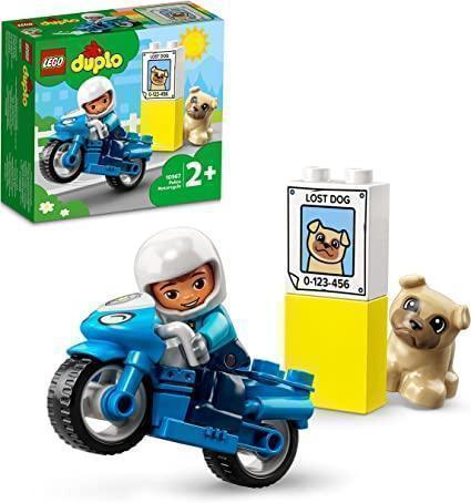 LEGO Police Motorcycle 10967 DUPLO LEGO DUPLO @ 2TTOYS | Official LEGO shop😊🥰 LEGO €. 9.99