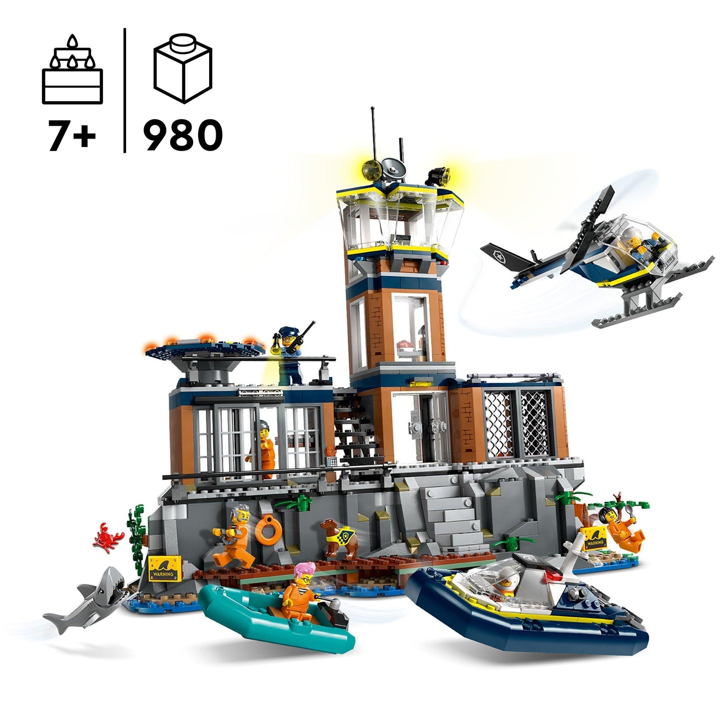 LEGO Police Prison Island 60419 City LEGO City @ 2TTOYS LEGO €. 99.99