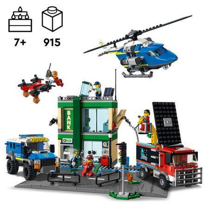 LEGO Politie achtervolging bij de bank 60317 City LEGO CITY POLITIE @ 2TTOYS LEGO €. 84.98