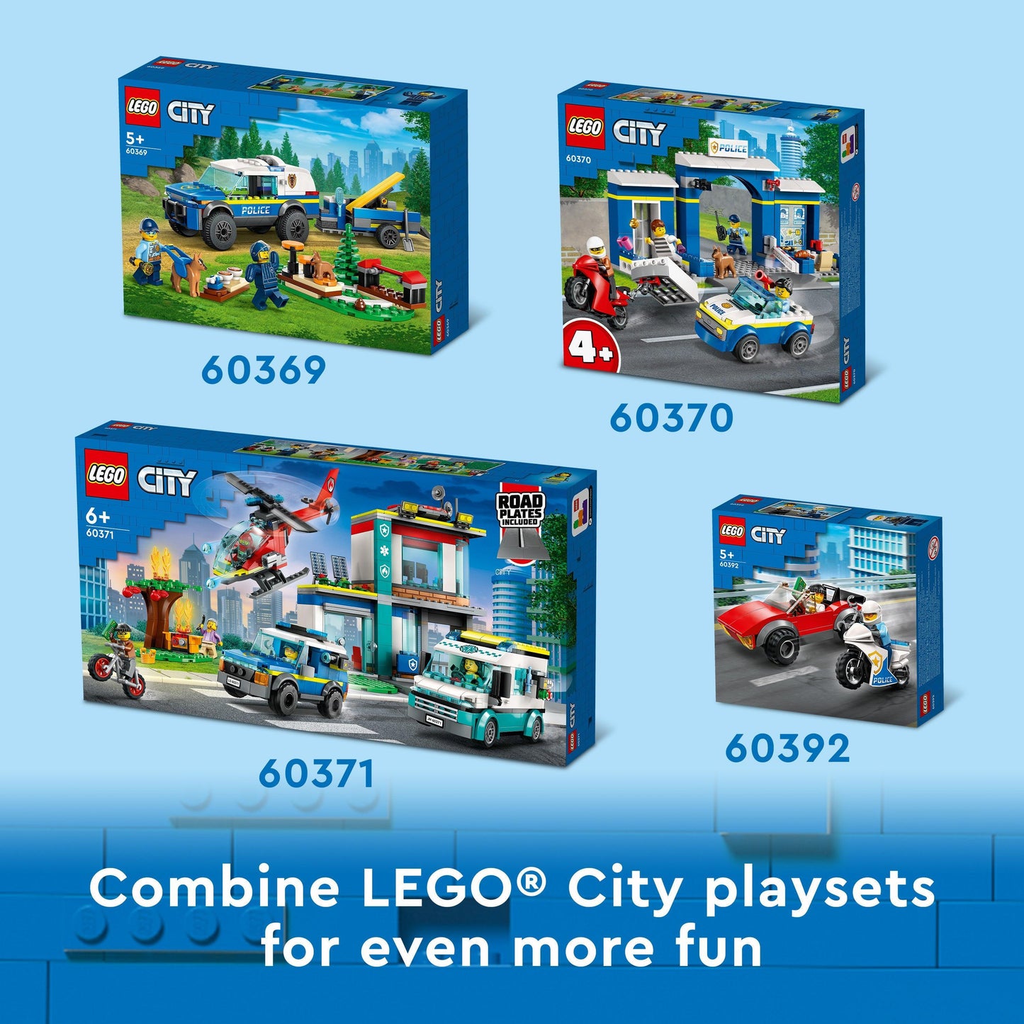 LEGO Politie opleidingsacademie 60372 City LEGO CITY @ 2TTOYS | Official LEGO shop😊🥰 LEGO €. 76.49