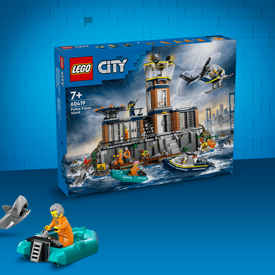 LEGO Politiebureau op het gevangeniseiland 60419 City LEGO City @ 2TTOYS | Official LEGO shop😊🥰 LEGO €. 84.49