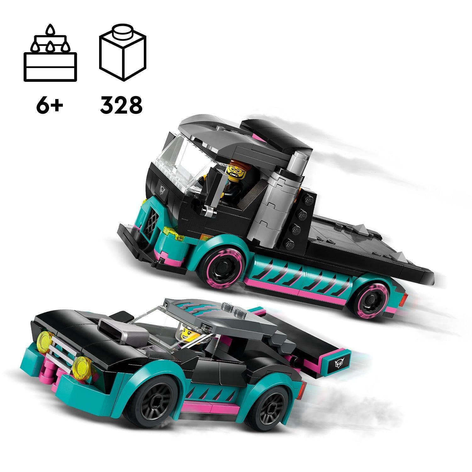 LEGO Race Car and Car Carrier Truck 60406 City LEGO CITY @ 2TTOYS LEGO €. 29.99