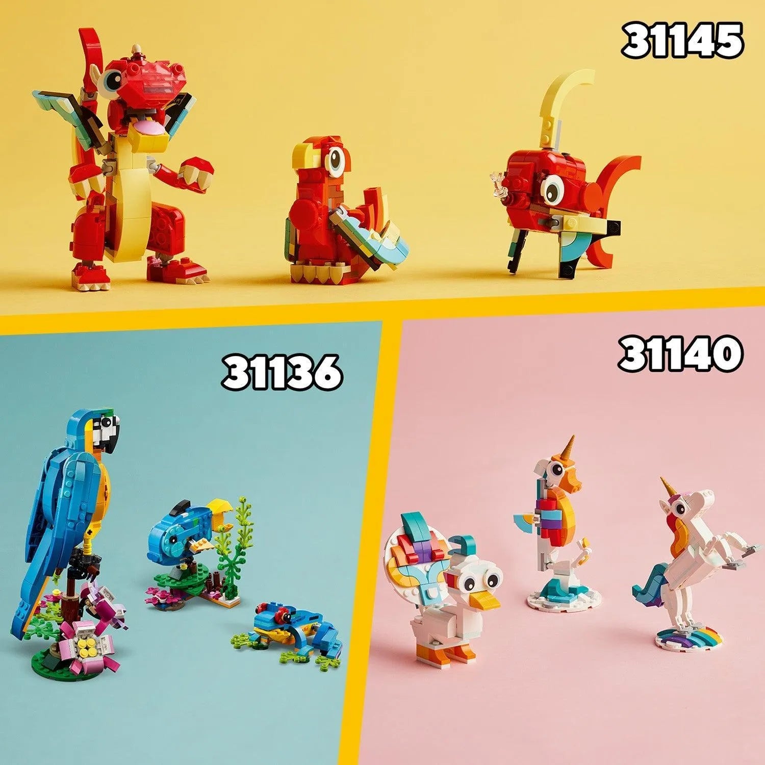 LEGO Red Dragon 31145 Creator 3 in 1 LEGO CREATOR 3 IN 1 @ 2TTOYS | Official LEGO shop😊🥰 LEGO €. 9.99