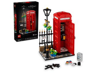 LEGO Red London Telephone Box 21347 Ideas @ 2TTOYS 2TTOYS €. 114.99