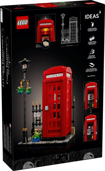 LEGO Red London Telephone Box 21347 Ideas @ 2TTOYS 2TTOYS €. 114.99