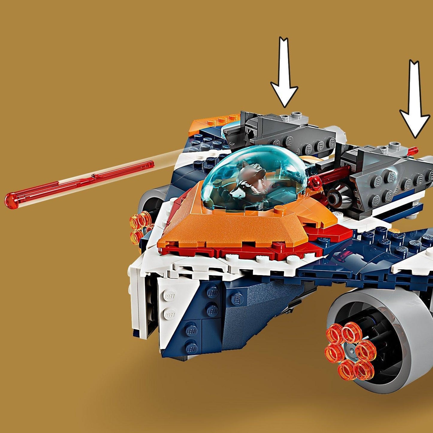 LEGO Rockets Warbird vs Ronan 76278 Superheroes LEGO SUPERHEROES @ 2TTOYS LEGO €. 37.99