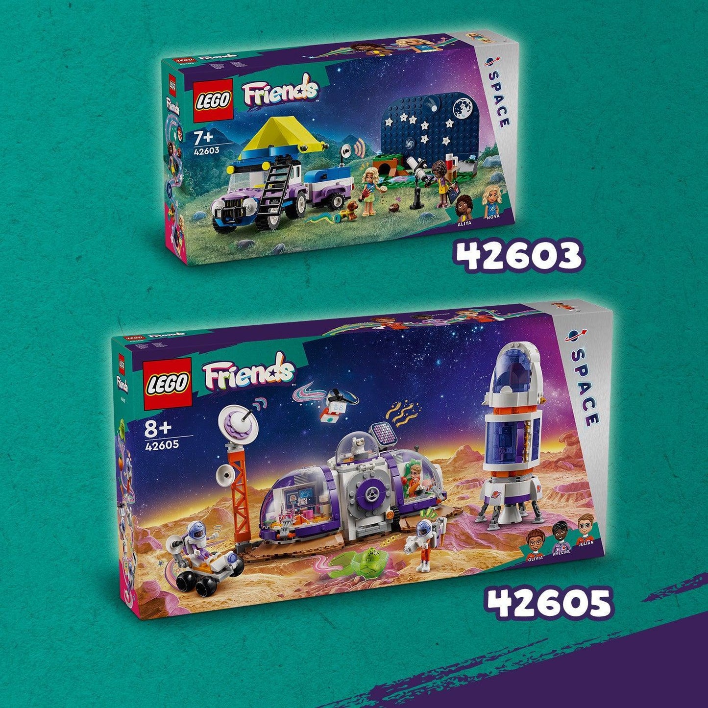 LEGO Ruimte station op mars met raket 42605 Friends LEGO FRIENDS @ 2TTOYS LEGO €. 76.49