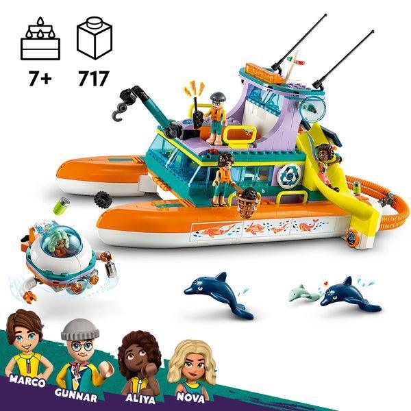 LEGO Sea Rescue Boat 41734 Friends LEGO FRIENDS @ 2TTOYS | Official LEGO shop😊🥰 LEGO €. 84.99