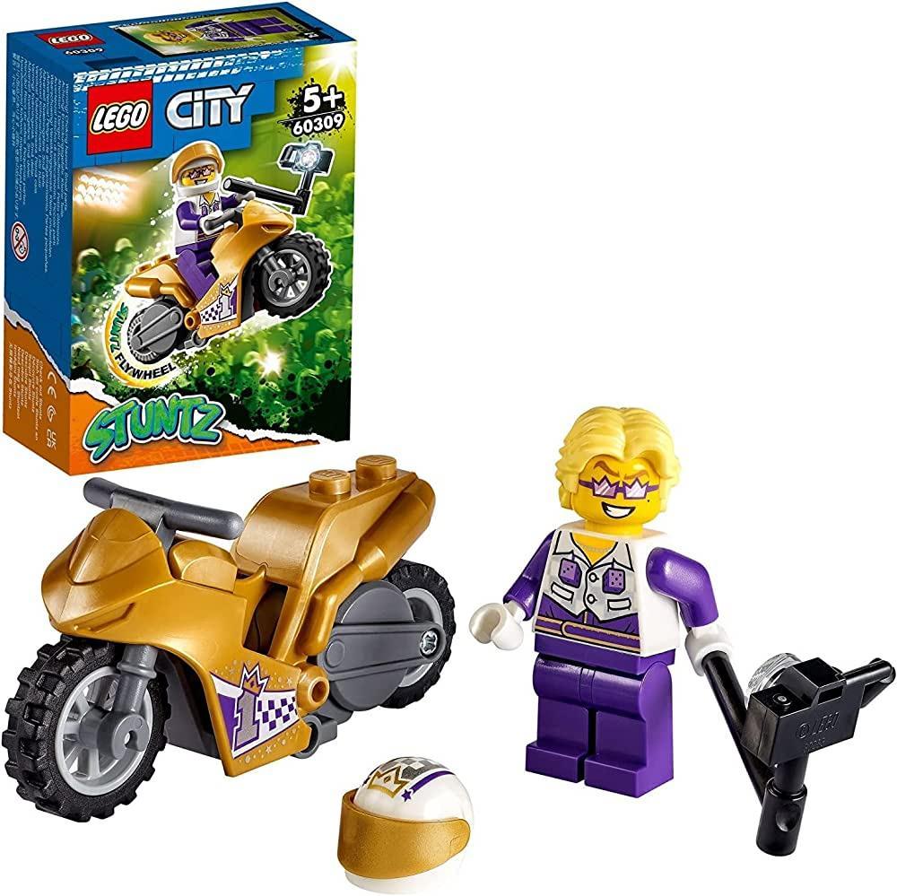 LEGO Selfie stuntmotor met selfie stick 60309 City LEGO CITY STUNTZ @ 2TTOYS LEGO €. 6.49