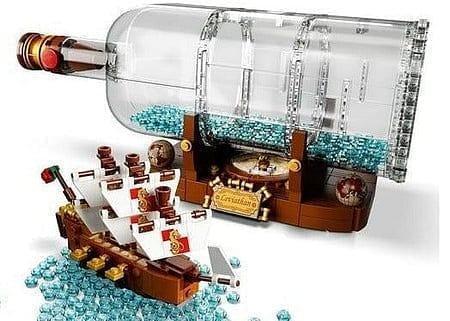 LEGO Ship in a Bottle (2021) 92177 Ideas LEGO IDEAS @ 2TTOYS LEGO €. 124.99