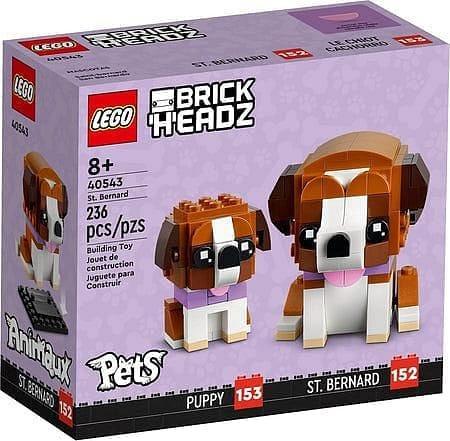 LEGO Sint-bernard 40543 Brickheadz LEGO BRICHEADZ @ 2TTOYS LEGO €. 17.99