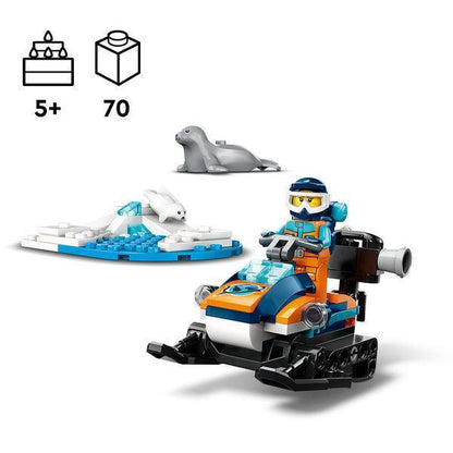 LEGO Sneeuwscooter voor poolonderzoek 60376 City LEGO CITY @ 2TTOYS | Official LEGO shop😊🥰 LEGO €. 8.48