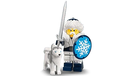 LEGO Snow Guardian (1 stuk) Minifguren Serie 22 71032-4 LEGO MINIFIGUREN @ 2TTOYS | Official LEGO shop😊🥰 LEGO €. 4.99