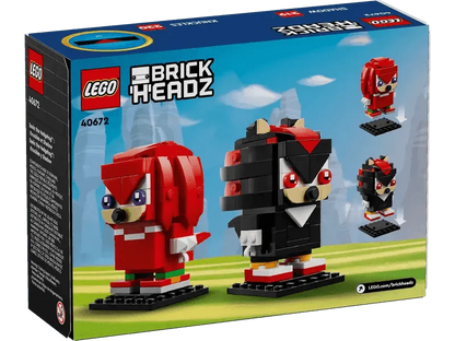 LEGO Sonic the Hedgehog™: Knuckles and Shadow 40672 Brickheadz LEGO BRICHEADZ @ 2TTOYS | Official LEGO shop😊🥰 LEGO €. 19.99