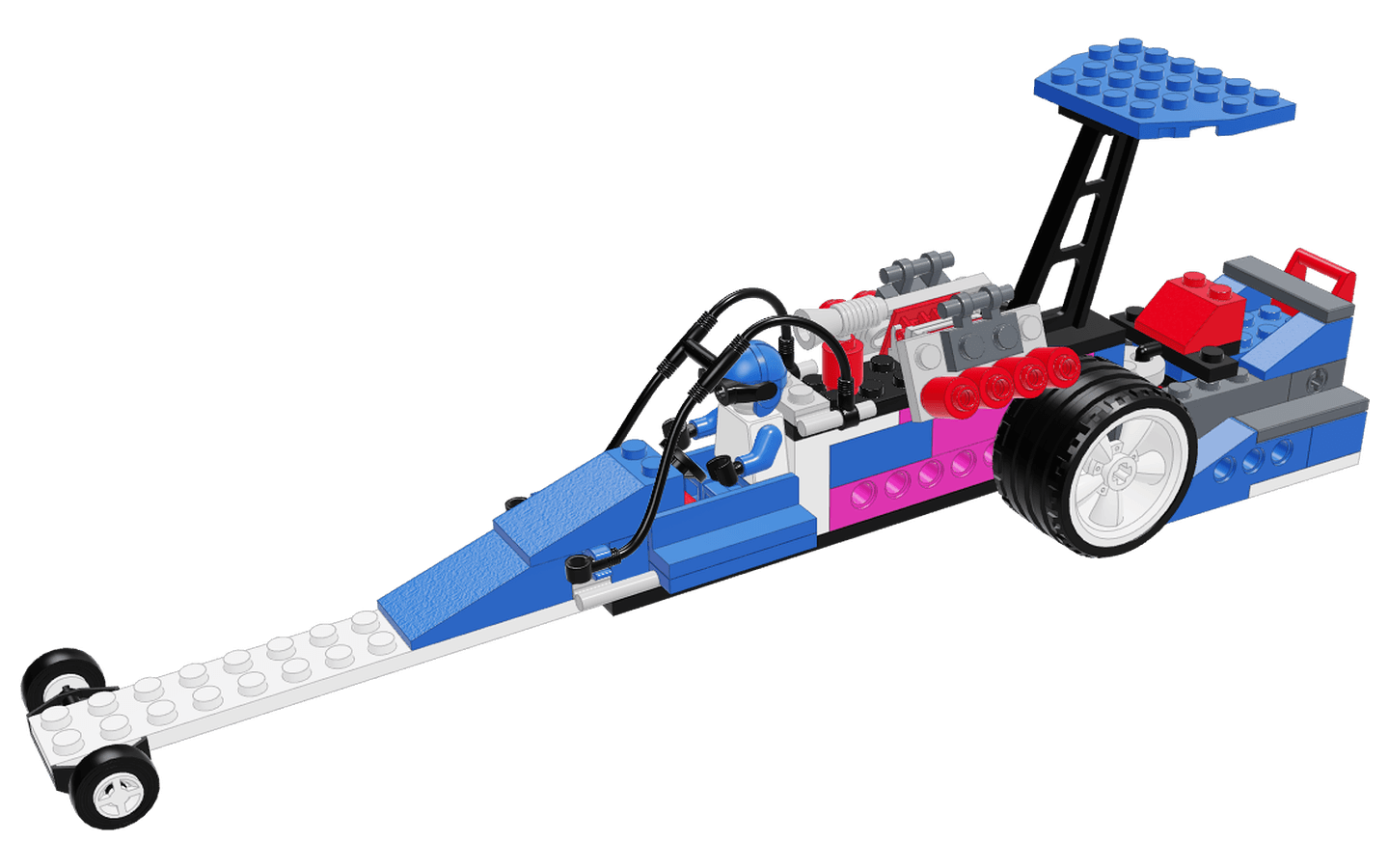 LEGO Speed Dragster 6714 Town LEGO Town @ 2TTOYS LEGO €. 11.49