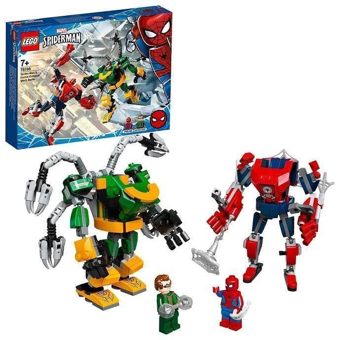 LEGO Spider-Man & Doctor Octopus Mech Battle 76198 Spiderman LEGO SPIDERMAN @ 2TTOYS | Official LEGO shop😊🥰 LEGO €. 29.99