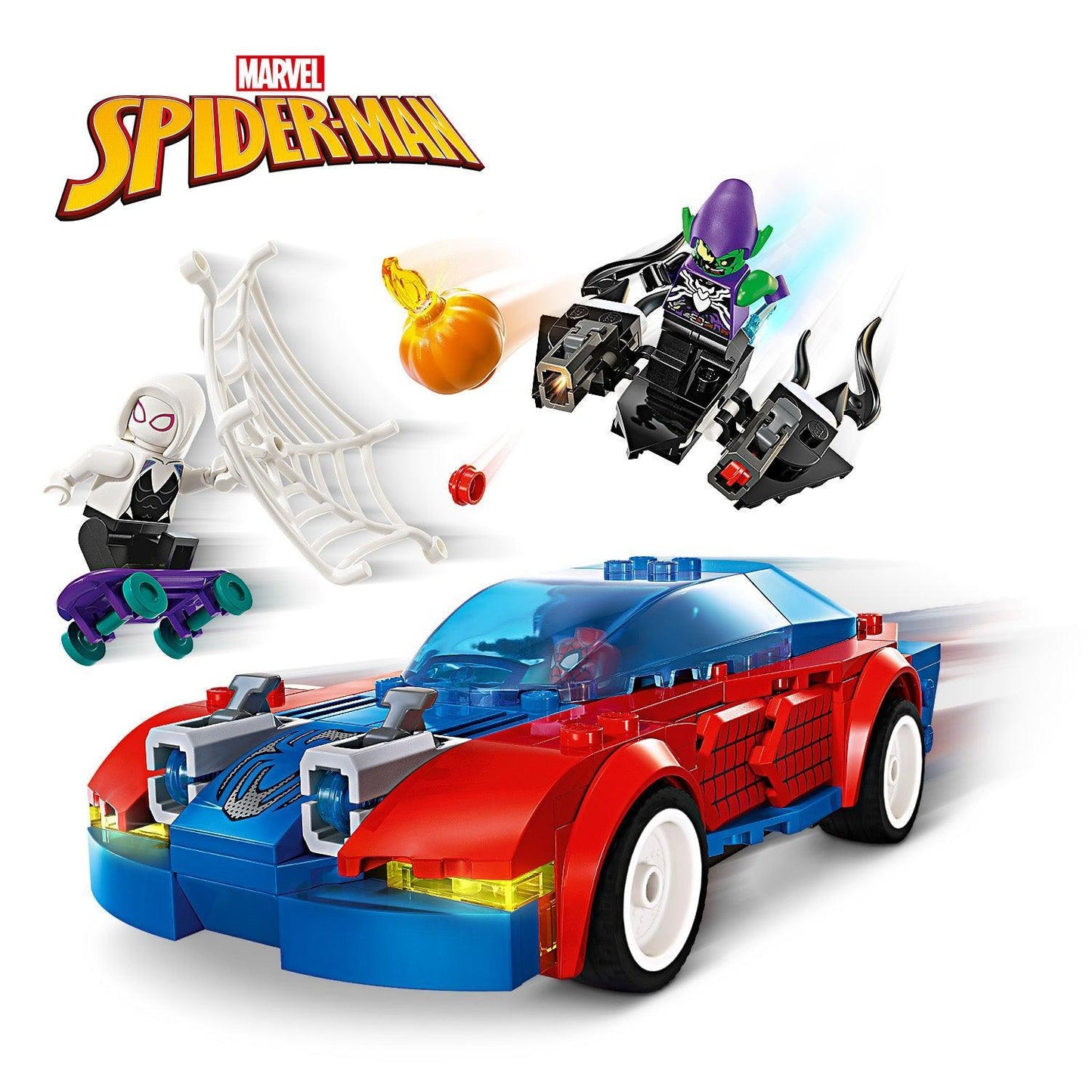 LEGO Spider-Man racewagen en Venom Green Goblin 76279 Superheroes LEGO SUPERHEROES @ 2TTOYS | Official LEGO shop😊🥰 LEGO €. 25.49