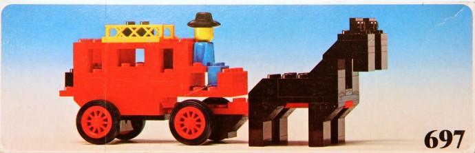 LEGO Stage Coach 697 LEGOLAND LEGO LEGOLAND @ 2TTOYS LEGO €. 4.99