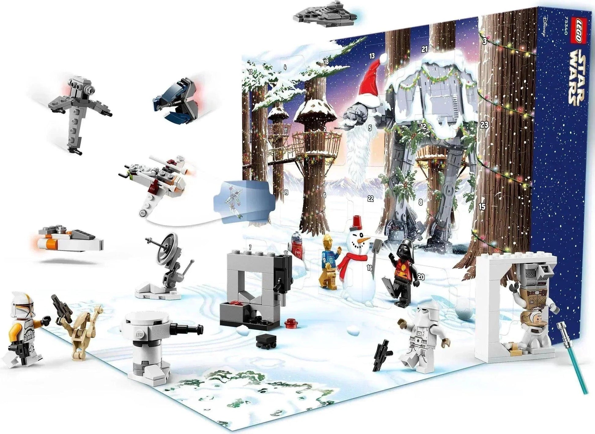 LEGO Star Wars adventkalender 75340 StarWars Bouwsets @ 2TTOYS | Official LEGO shop😊🥰 LEGO €. 37.99