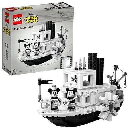 LEGO Steamboat Willie 21317 Ideas LEGO IDEAS @ 2TTOYS | Official LEGO shop😊🥰 LEGO €. 159.99