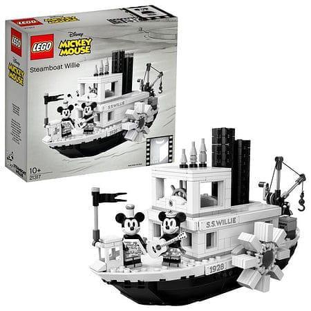 LEGO Steamboat Willie met Mickey en Minnie Mouse 21317 Ideas LEGO IDEAS @ 2TTOYS | Official LEGO shop😊🥰 LEGO €. 159.99